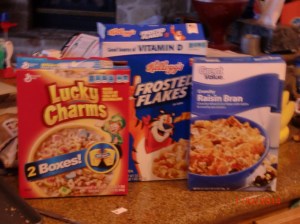 The satisfaction of cleaning out the cupboard