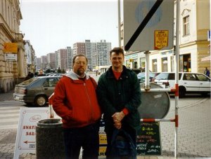 Randall and Andy taking on Kladno