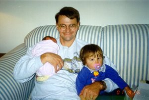 Daddy and his girls