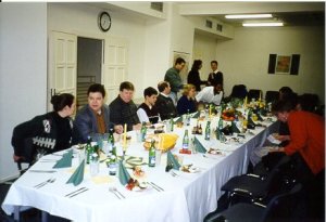 The Friday night celebration is not done justice by this picture