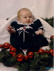 Rachel's first Christmas