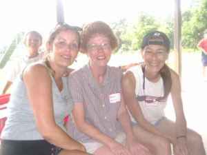 Peggy, Tracy, and Katrina (class of '82)