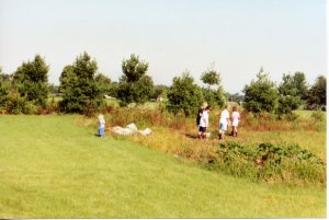 The kids summer project - The hole!