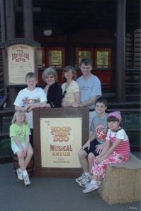Gruenbaum's and Grandma at the Hoop-dee-doo Review. It was our 3rd time.