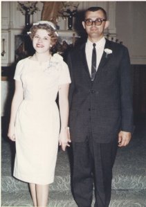 My parent's wedding picture - September 1963