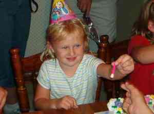 Rachel's 4th birthday