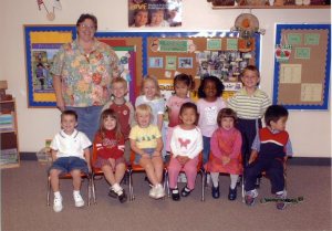 Rachel's Preschool class - 2004